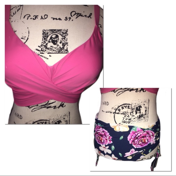 •LAST 1!•CUPSHE | NWT | Strappy Floral Bikini - Picture 6 of 8